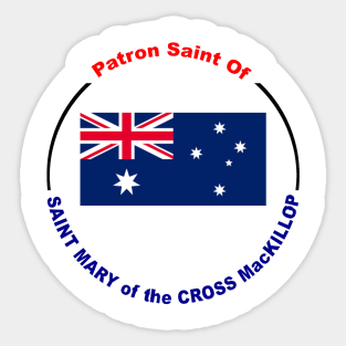 AUSTRALIA PATRON SAINT Sticker